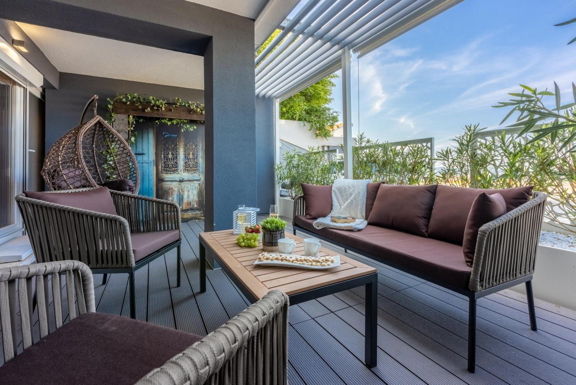 Panoramica Apartment With Whirlpool Crikvenica Esterno foto