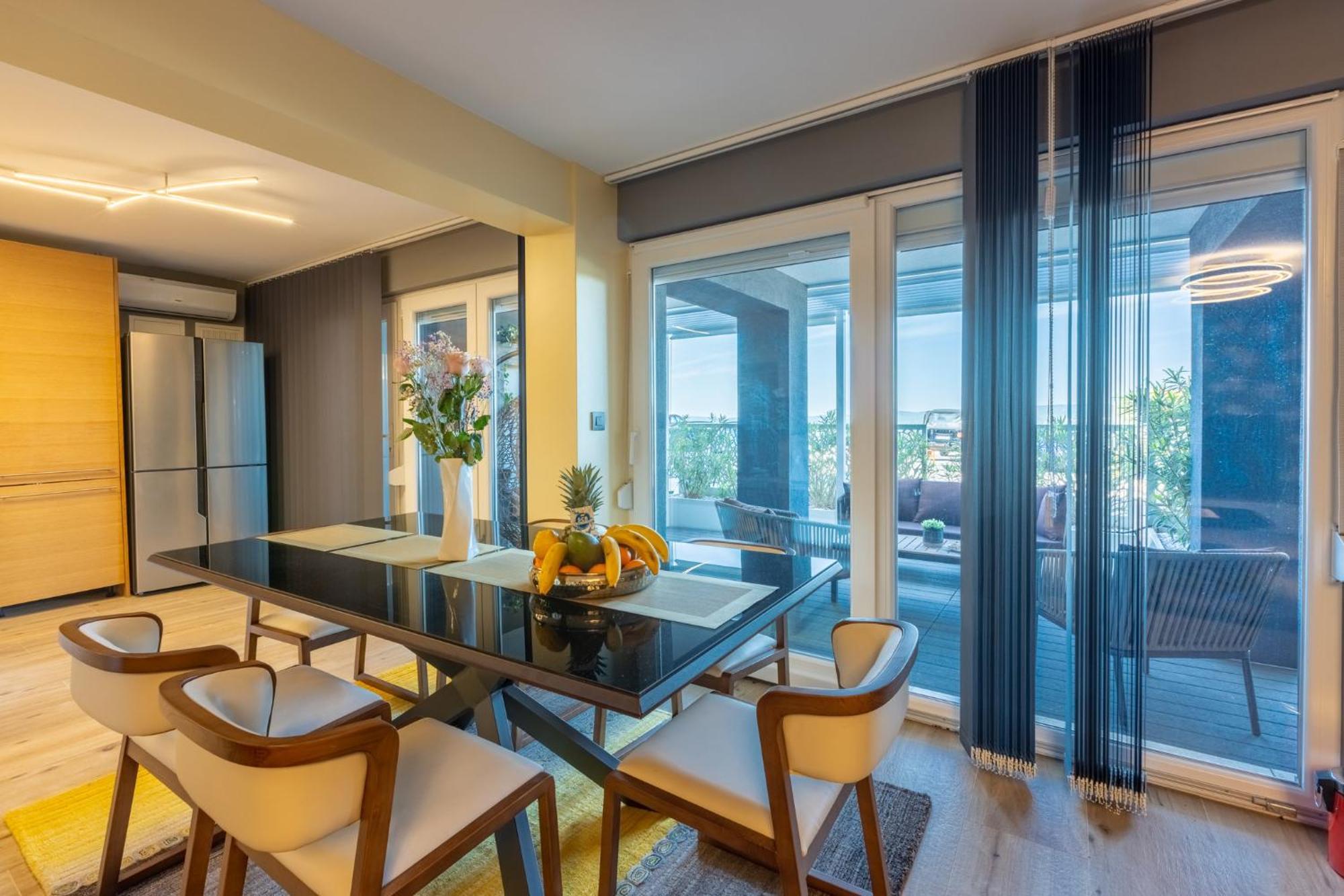 Panoramica Apartment With Whirlpool Crikvenica Esterno foto